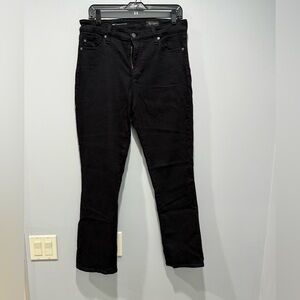 AG Mari high Rise slim Straight Leg Jeans black
